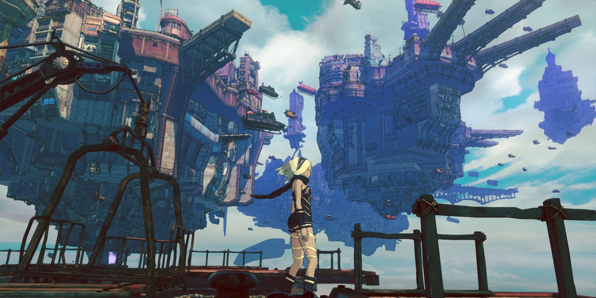 Islands in the Sky in Gravity Rush 2