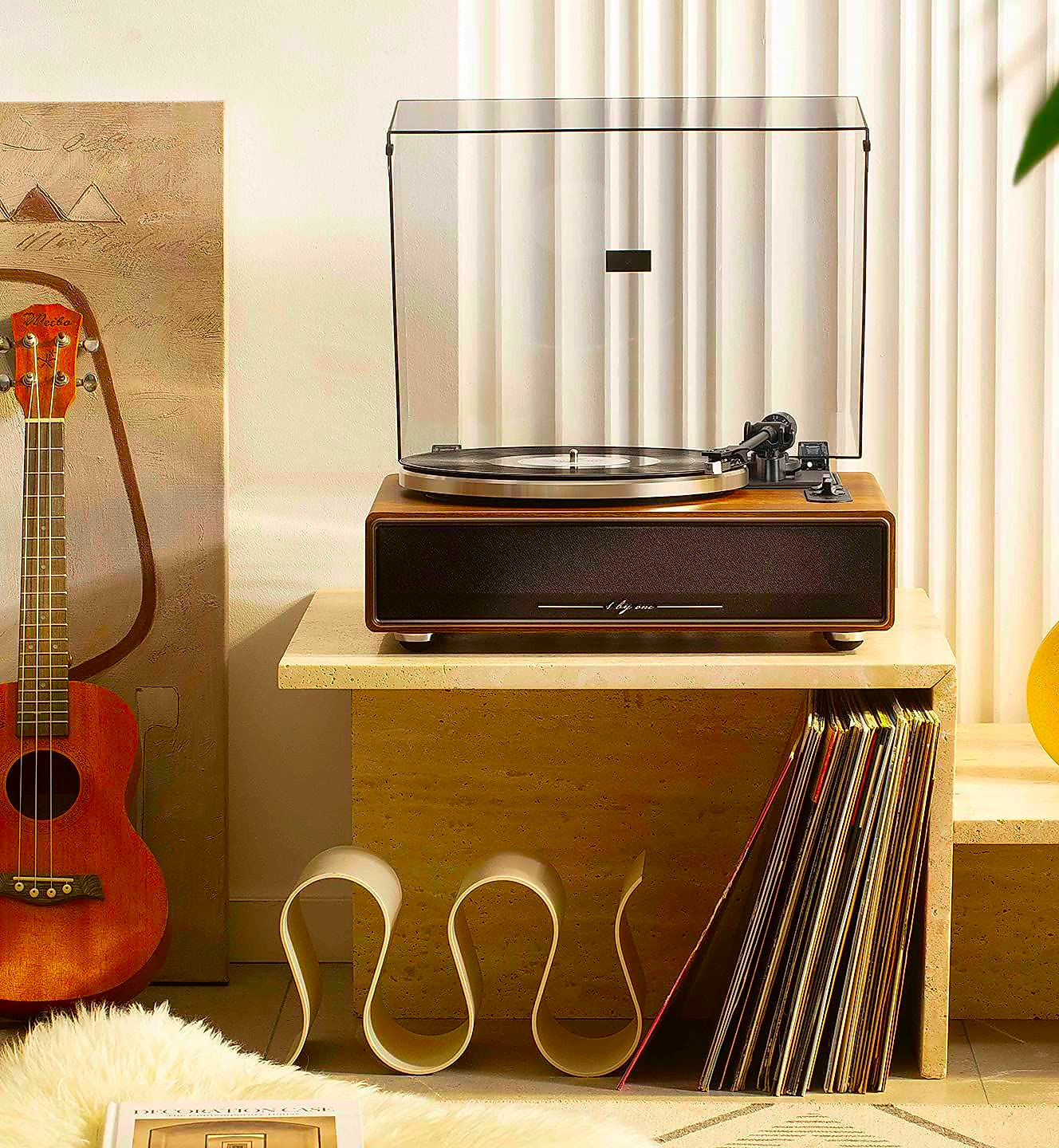 High-Fidelity Belt Drive Turntable
