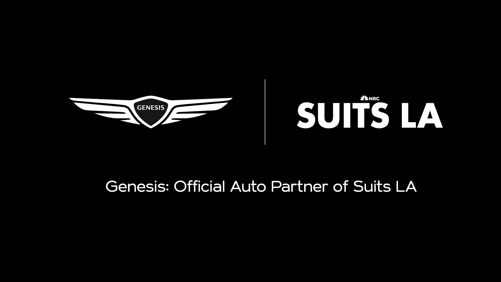 Genesis Official Partner Of Suits LA Logo