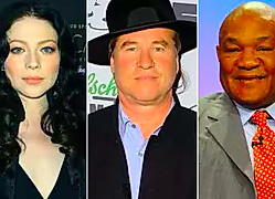 Michelle Trachtenberg, Val Kilmer, and George Foreman