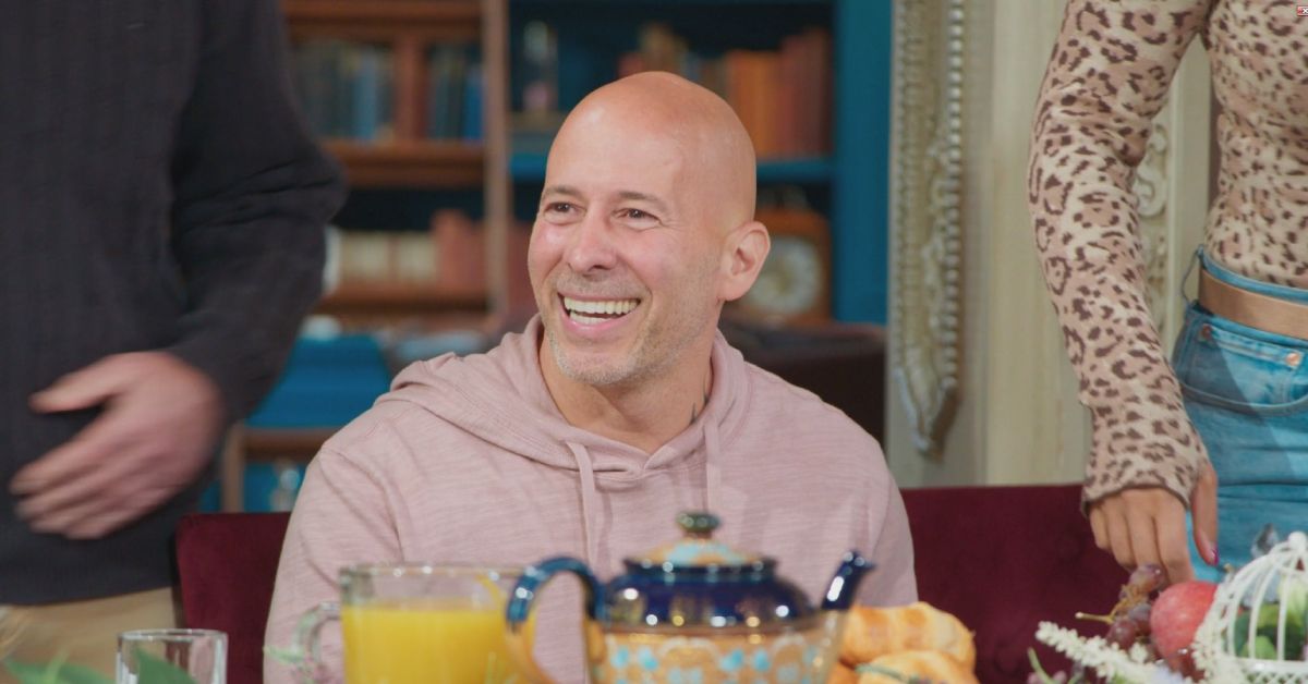 The Traitors' Tony Vlachos looking really happy