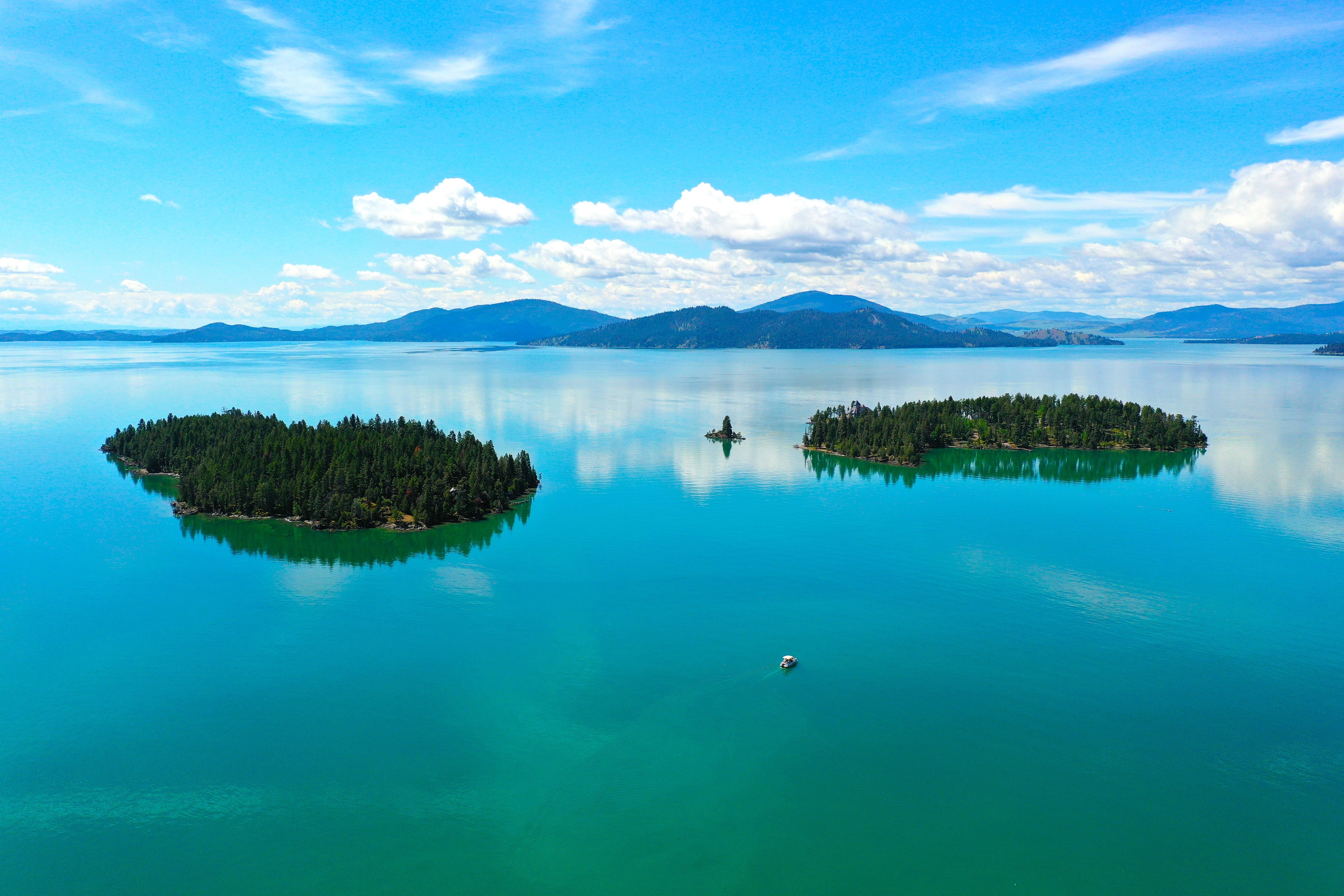 Flathead Lake, Flathead Lake State Park, Montana, MT, USA