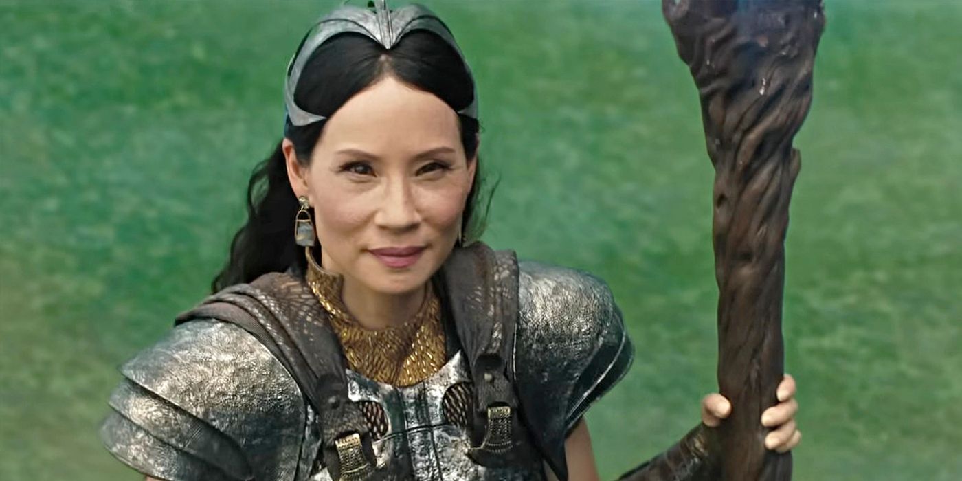 Lucy Liu as Kalypso in Shazam! Fury of the Gods