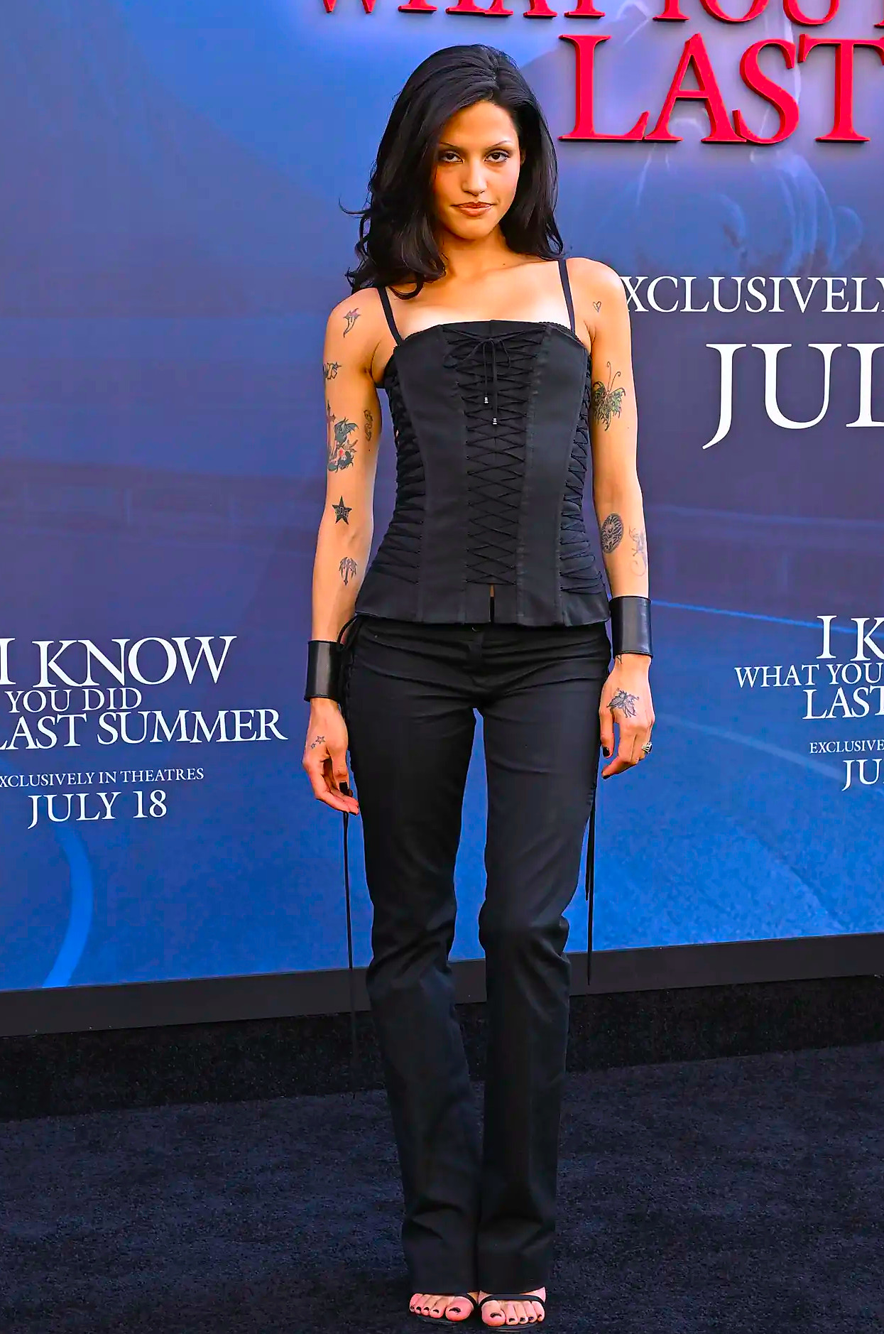 Gabbriette at the I Know What You Did Last Summer premiere.