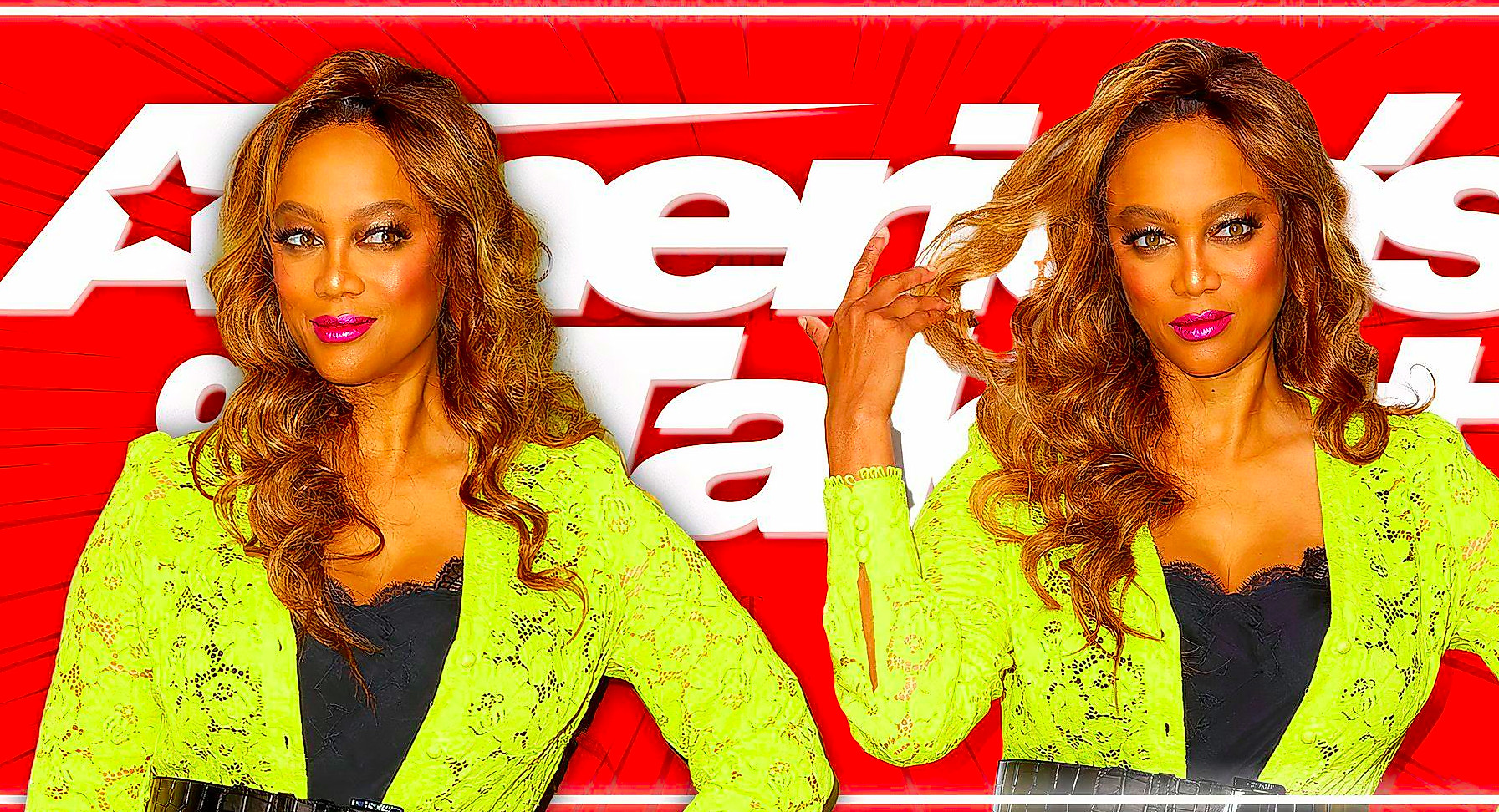 Tyra Banks And A Child Who Auditioned