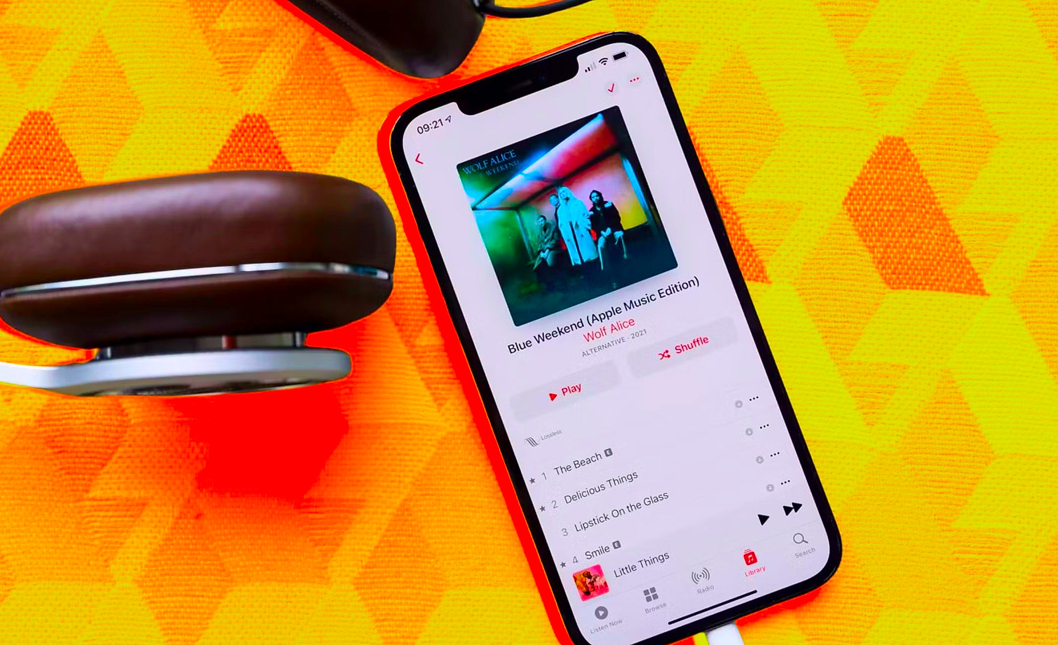 Apple Music on the iPhone