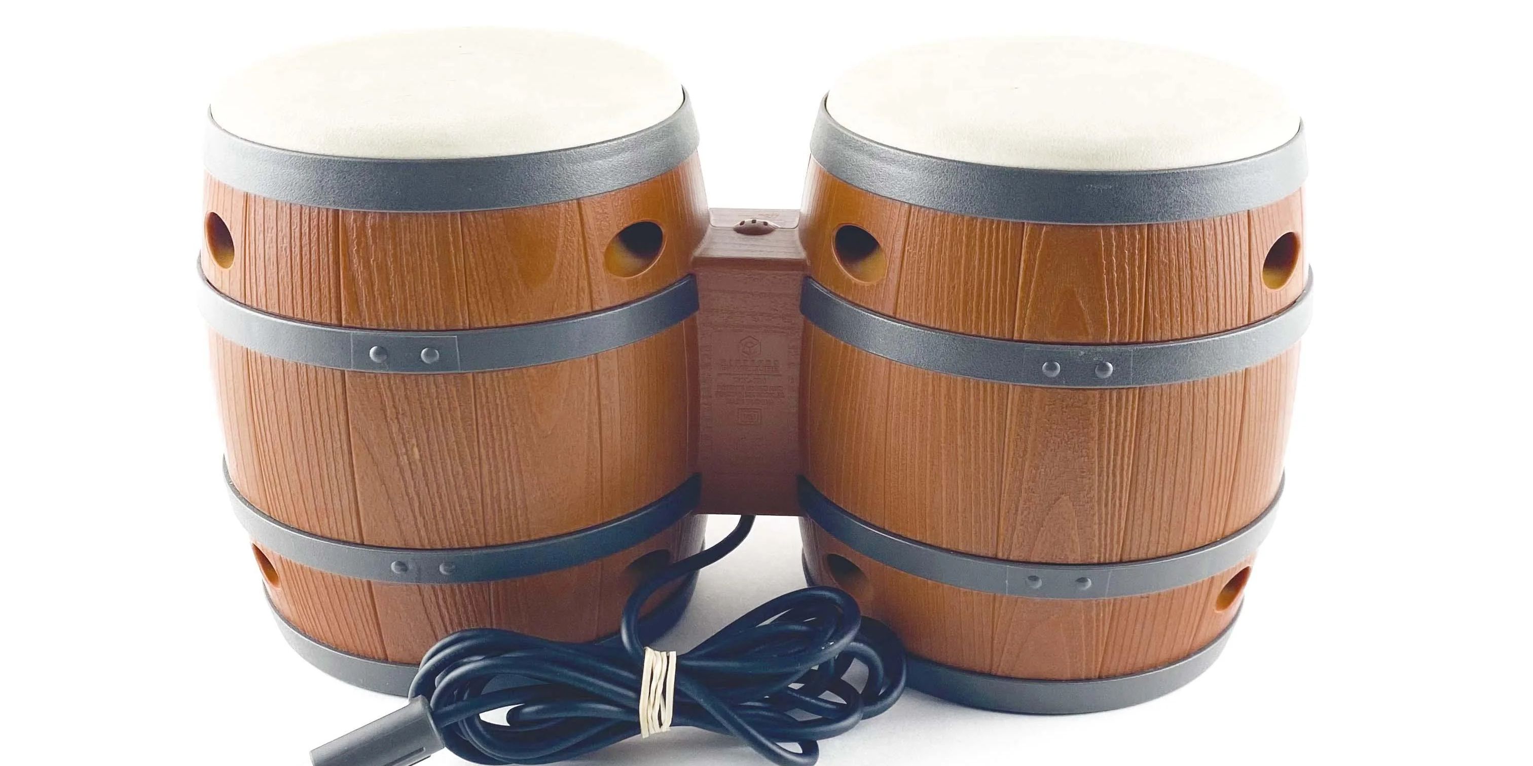 Image of the DK Bongos Controller, taken from The Video Game Company.