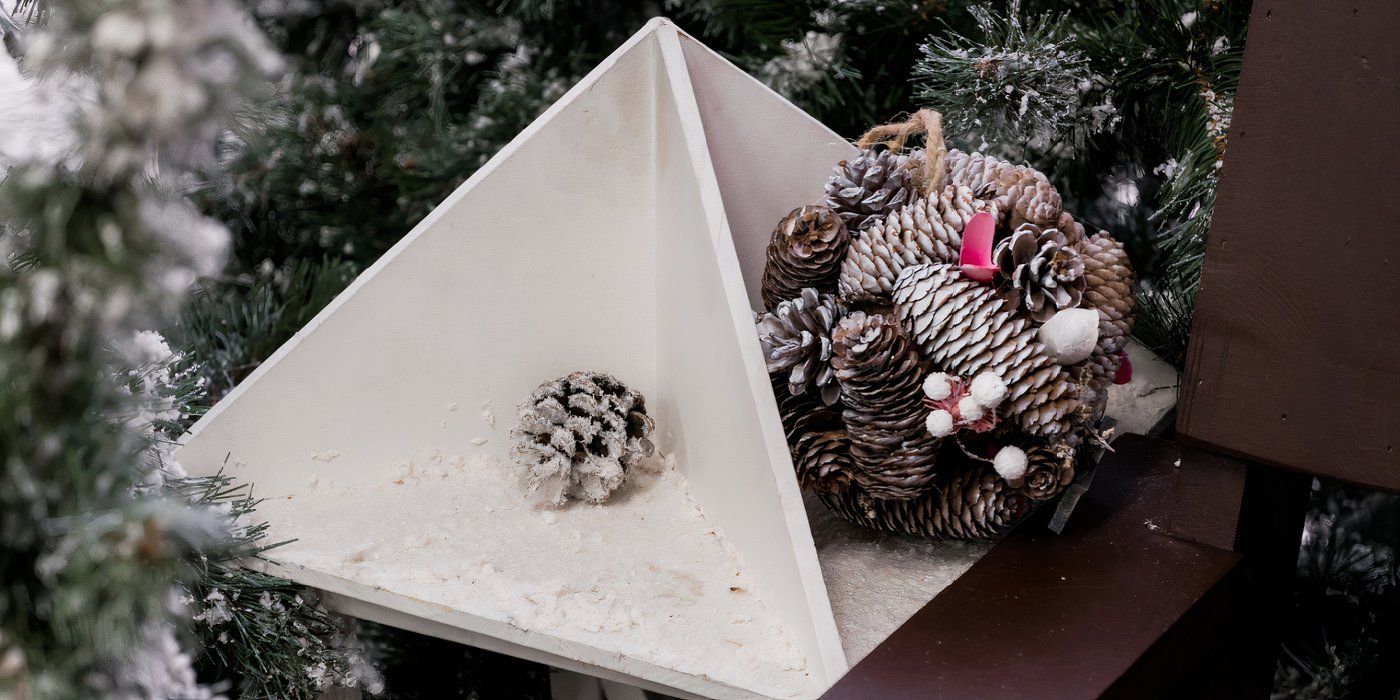 Pine cone decorations 