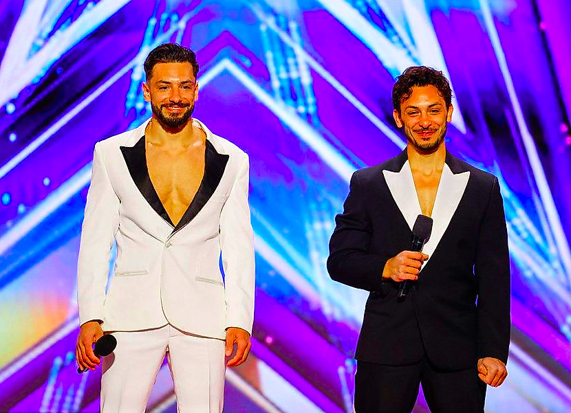 America's Got Talent's Messoudi Brothers talking to the judges