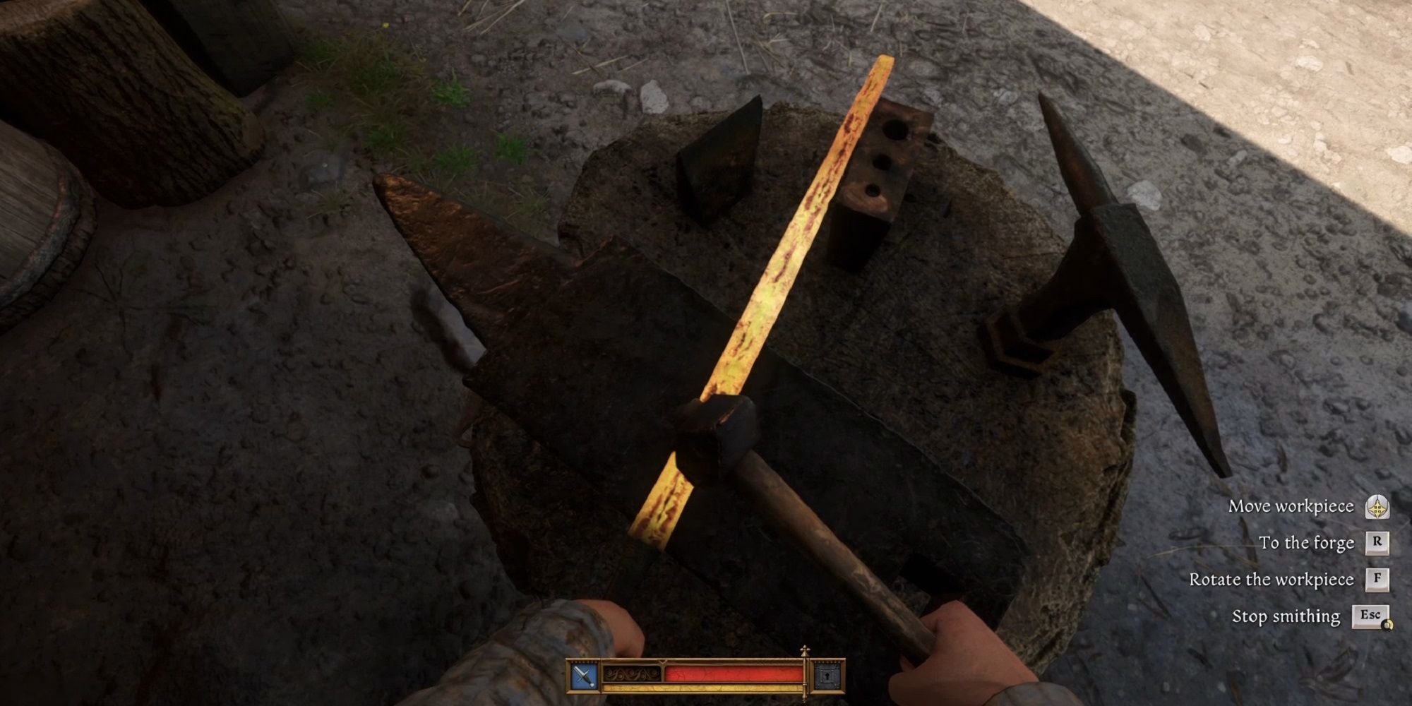 Kingdom Come Deliverance 2 Blacksmithing Hunting Sword