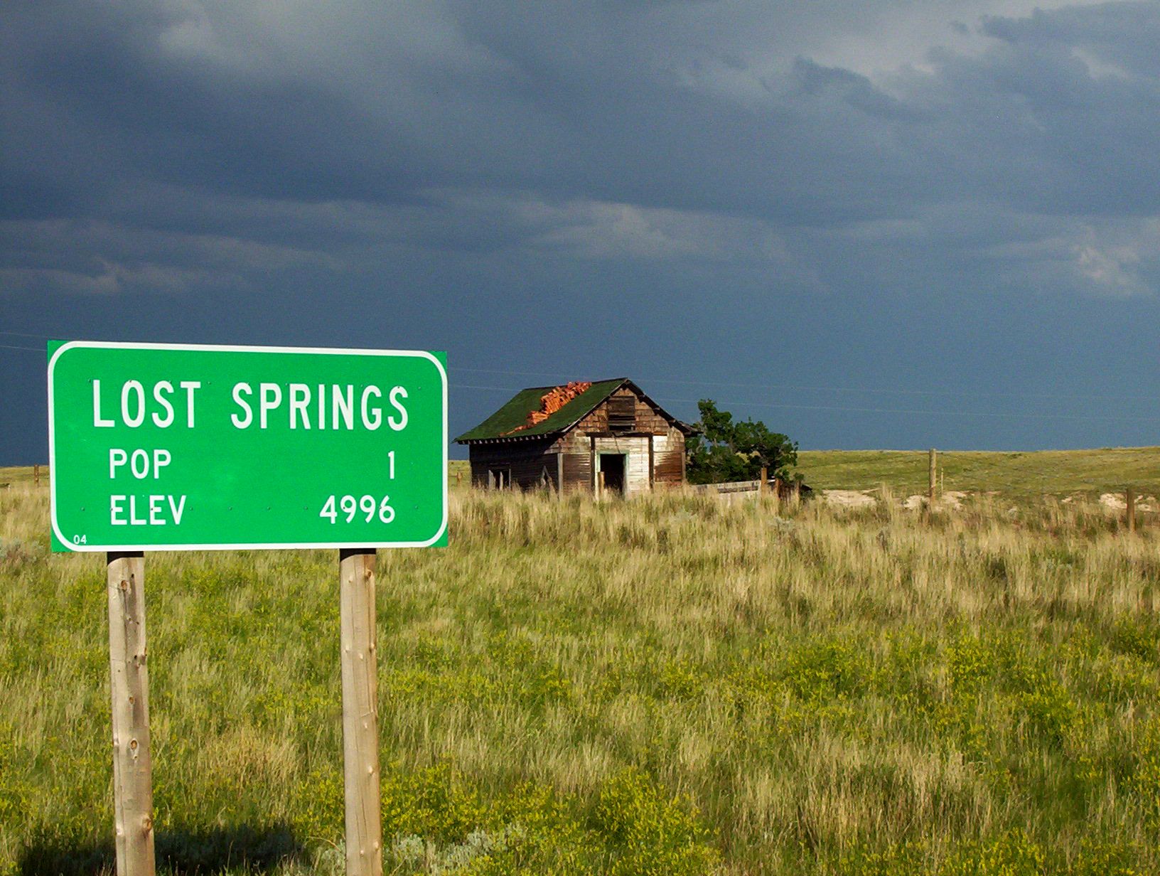 Lost Springs, Wyoming, USA