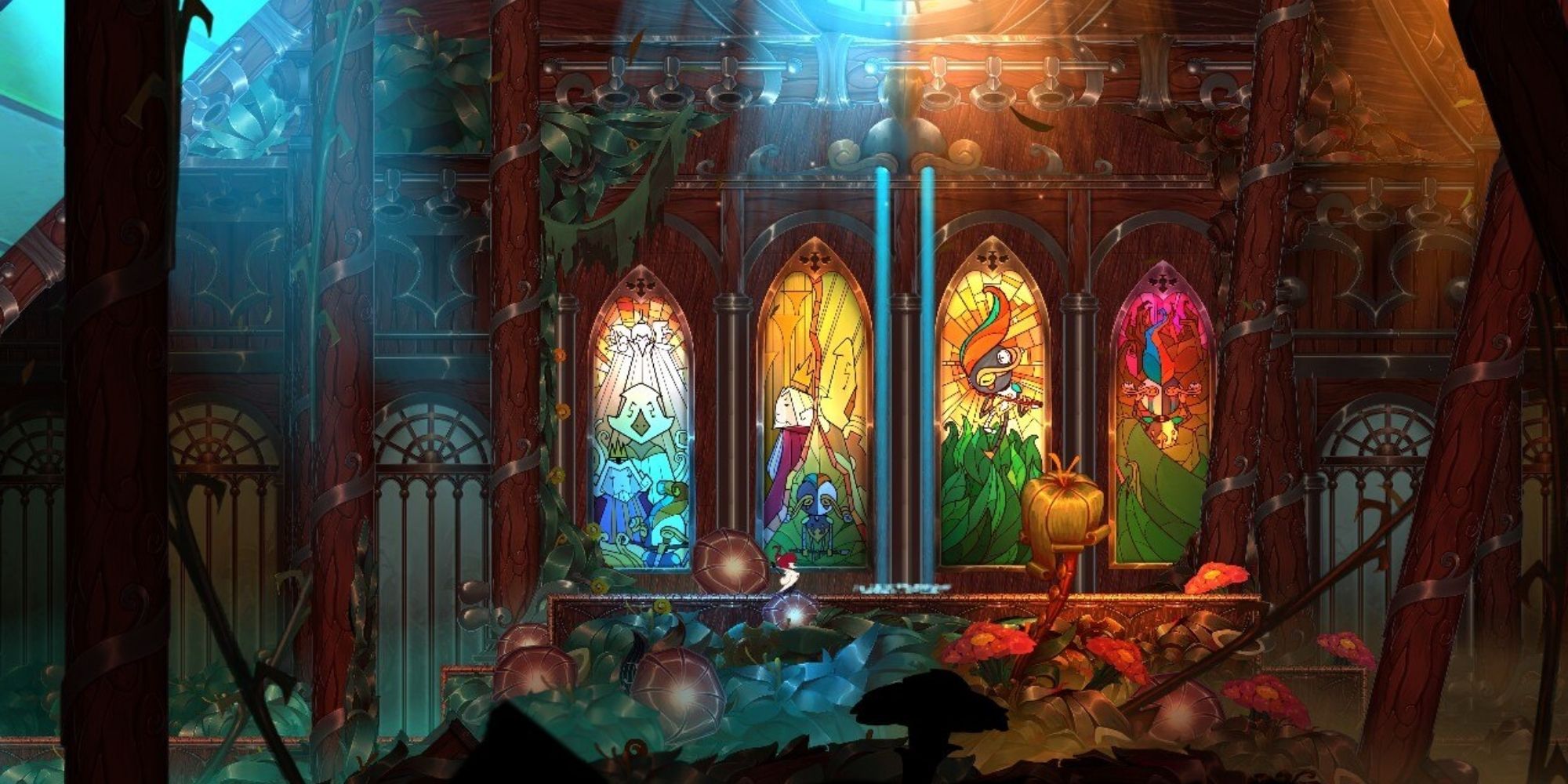 Symphonia Stained Glass Scene