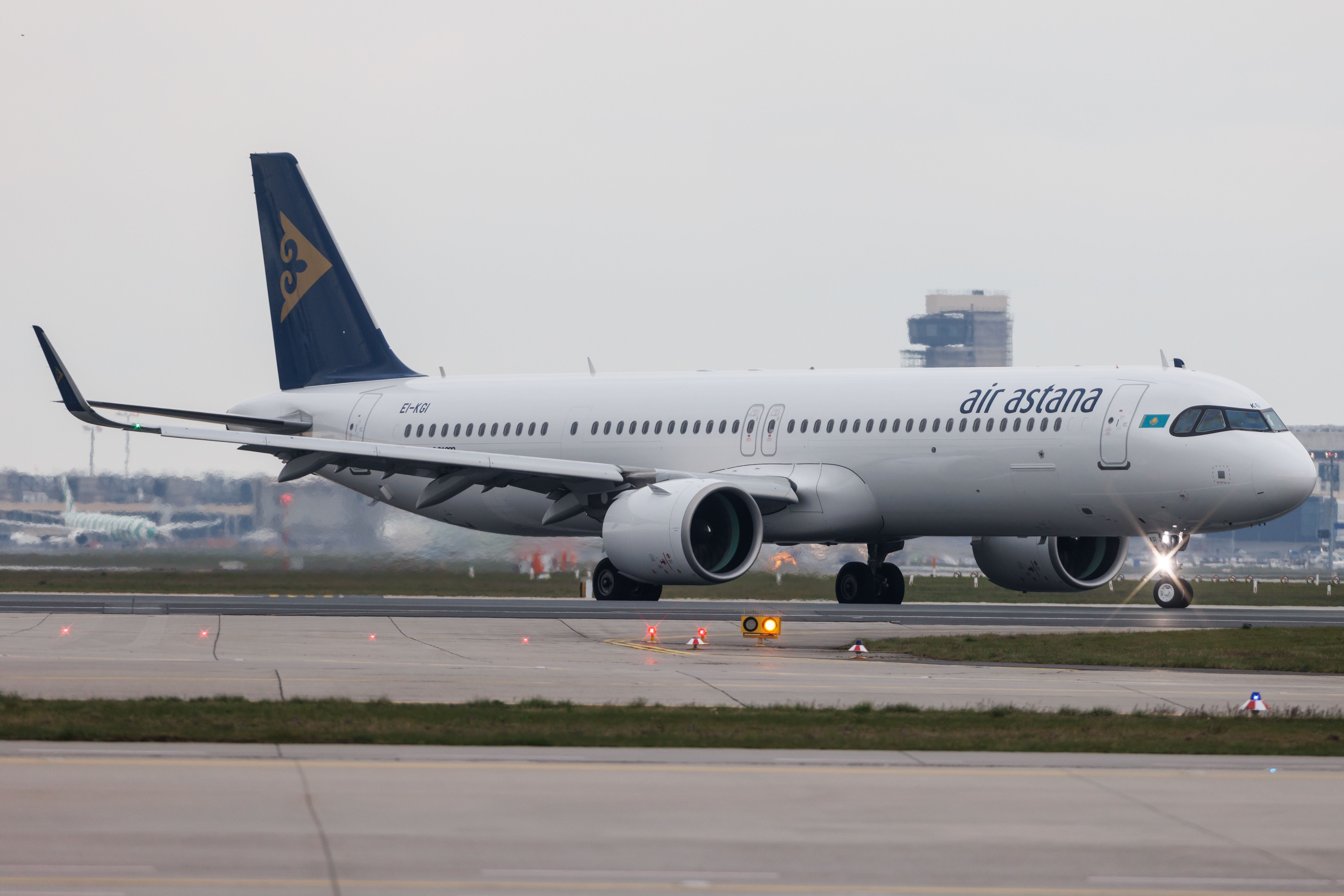 Air Astana Airbus A321-271NX A21N (EI-KGI | 10902) at Frankfurt Airport (EDDF / FRA)