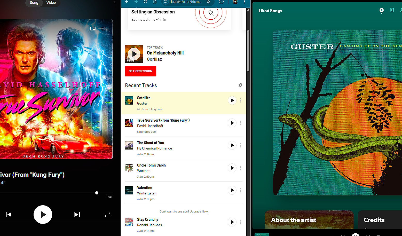 Last.fm cross-platform scrobbling