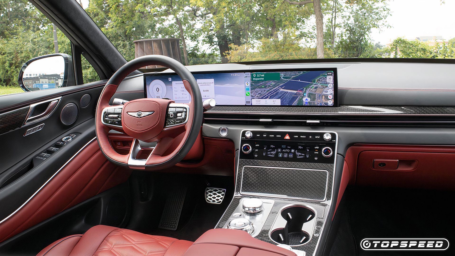 2025 Genesis GV80 Coupe Dashboard TopSpeed