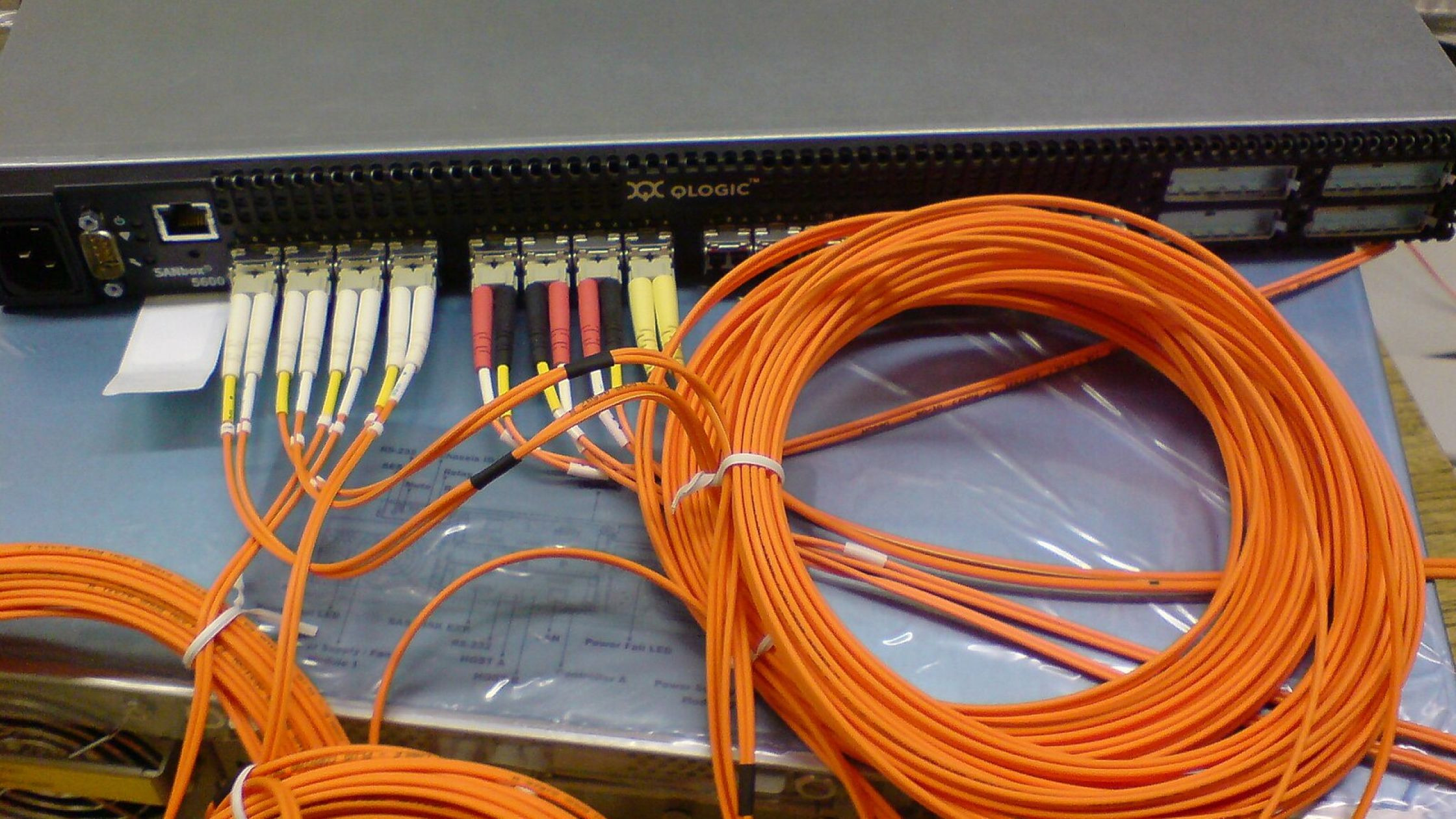 A fibre channel switch