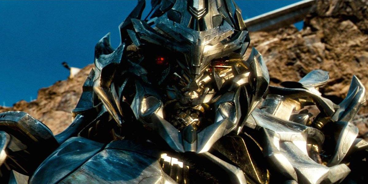 Megatron from the live action Michael Bay film