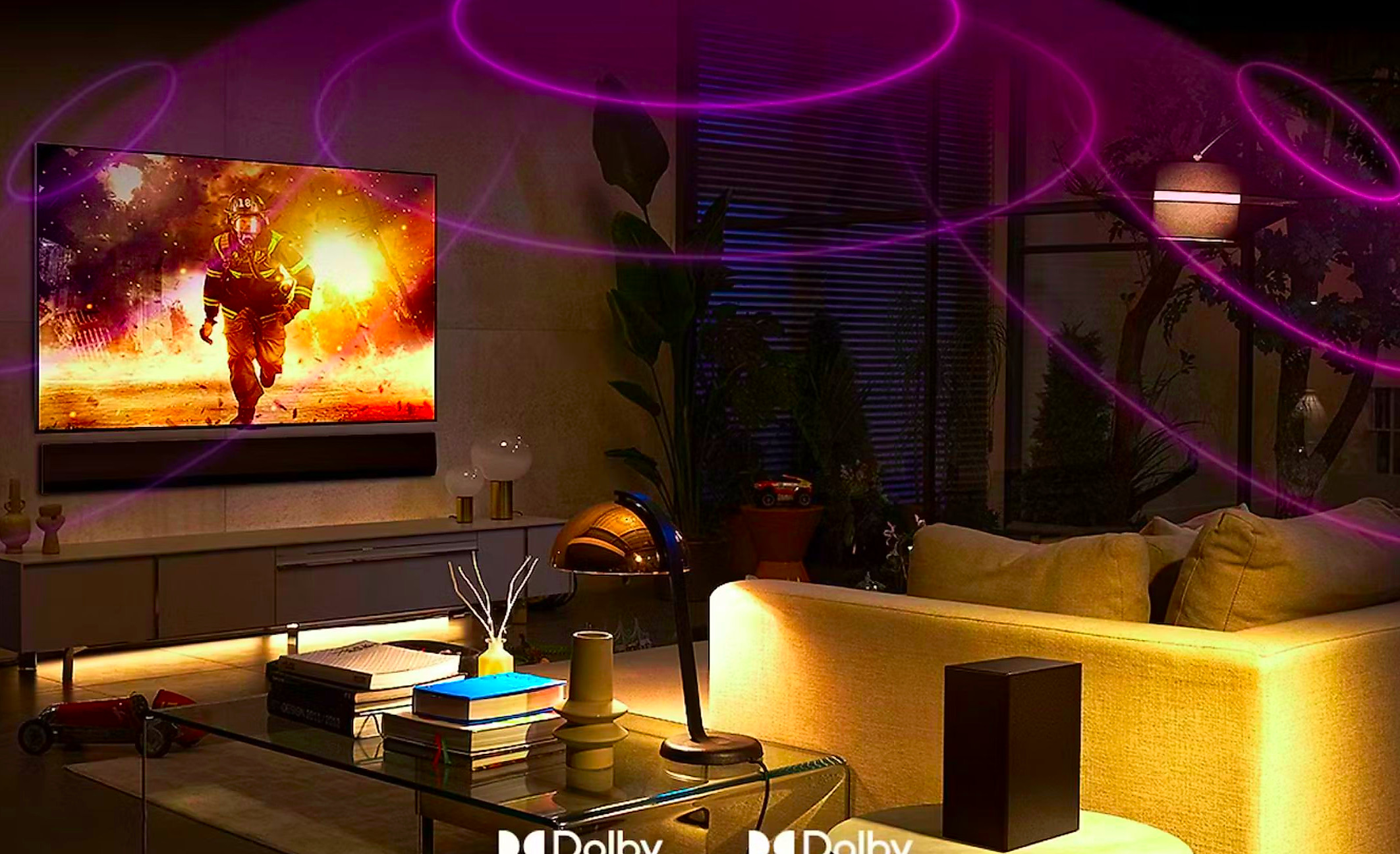 LG TV Dolby Atmos. 