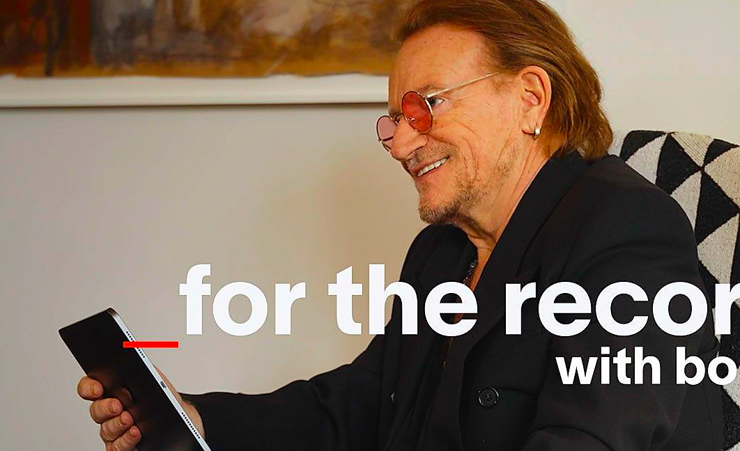 preview for Bono on Adam Sandler’s Genius ‘SNL’ Impression of Him | For The Record | Esquire
