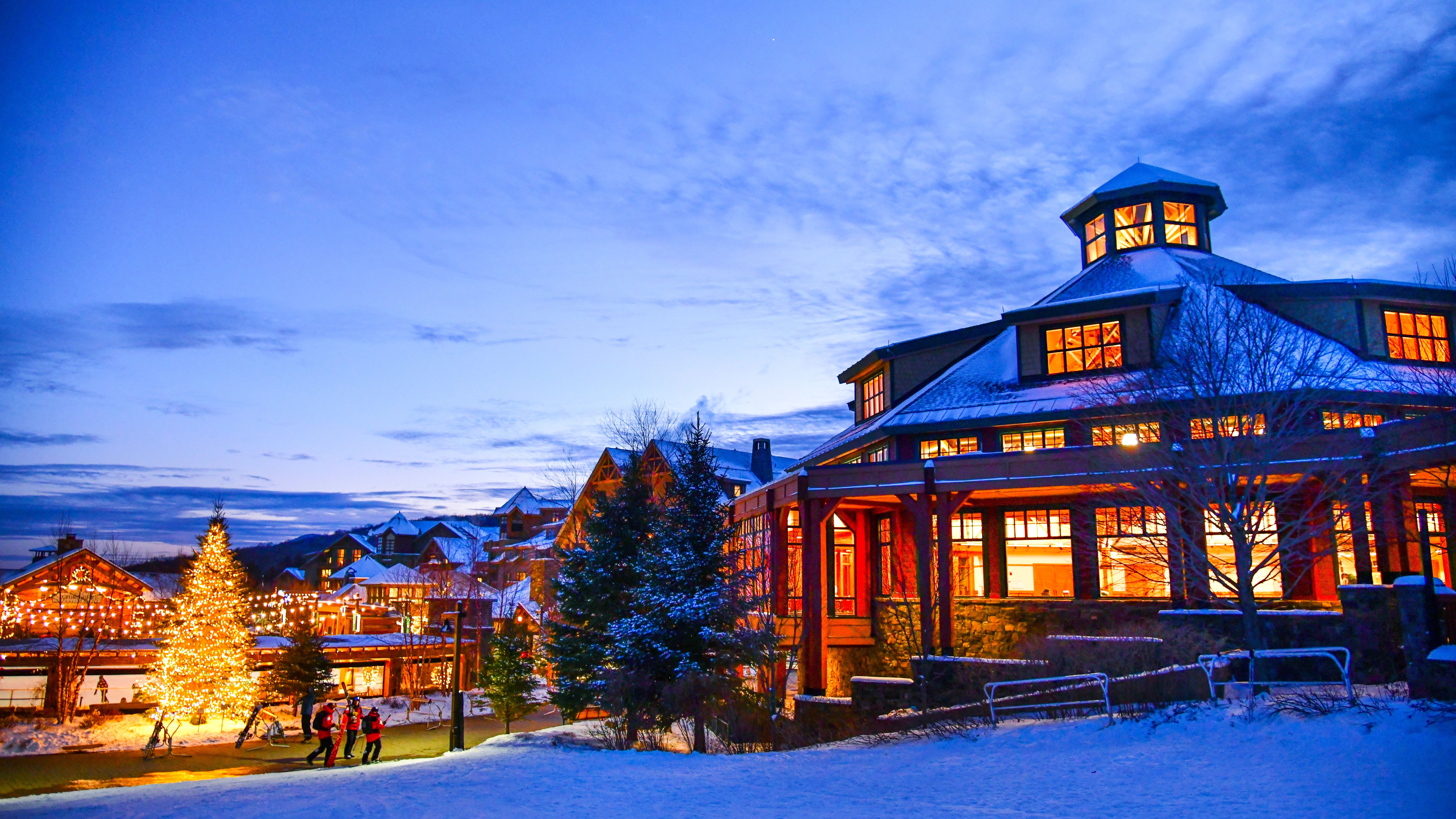 Vermont, Spruce peak village