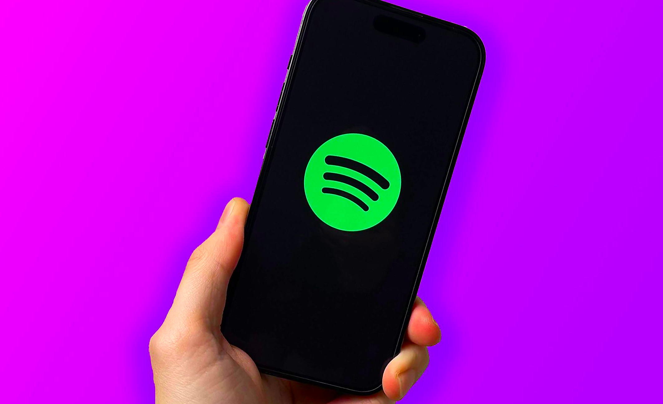 Spotify on iPhone