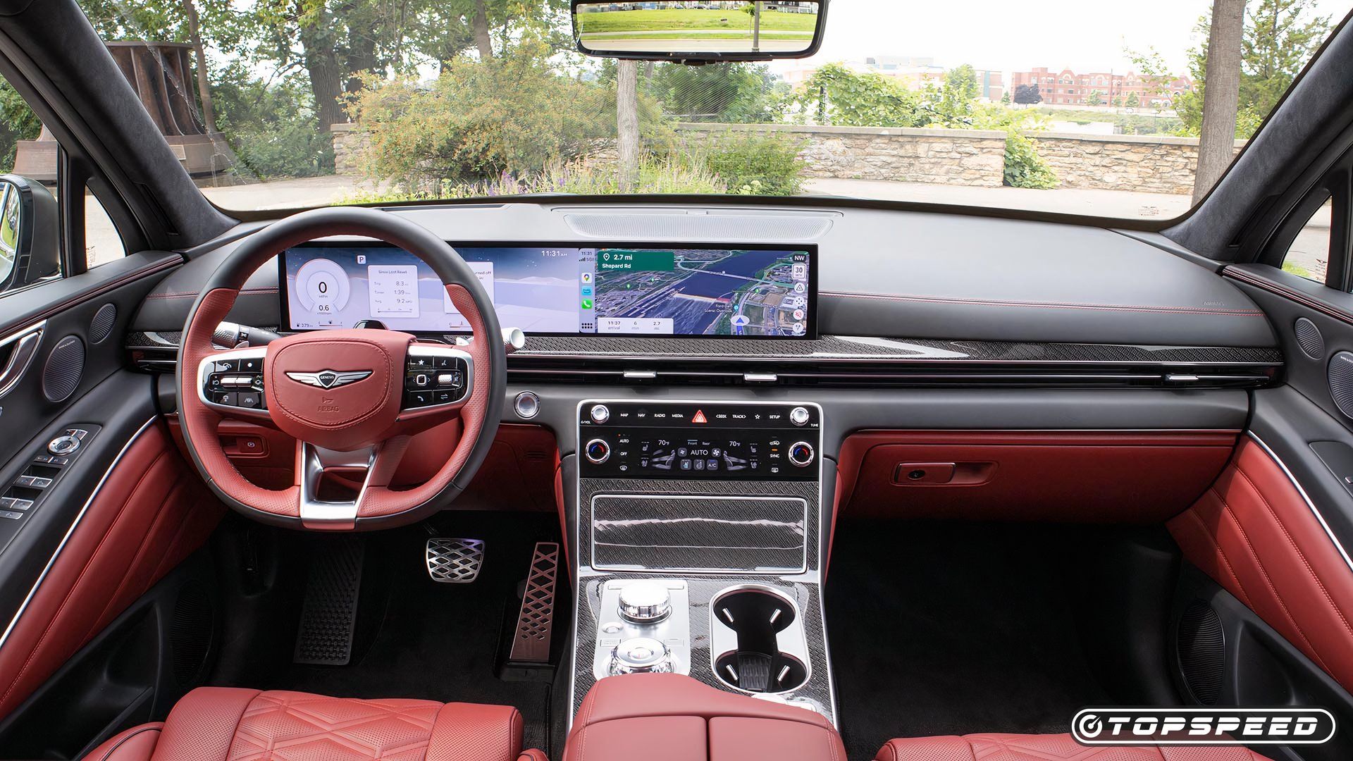 2025 Genesis GV80 Coupe Full Dashboard TopSpeed