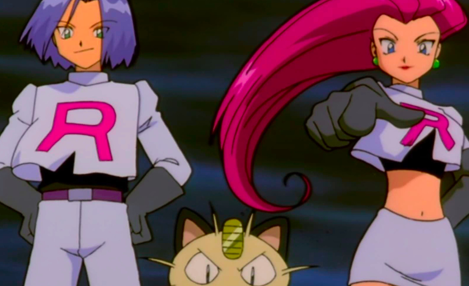 Team Rocket Anime Pose