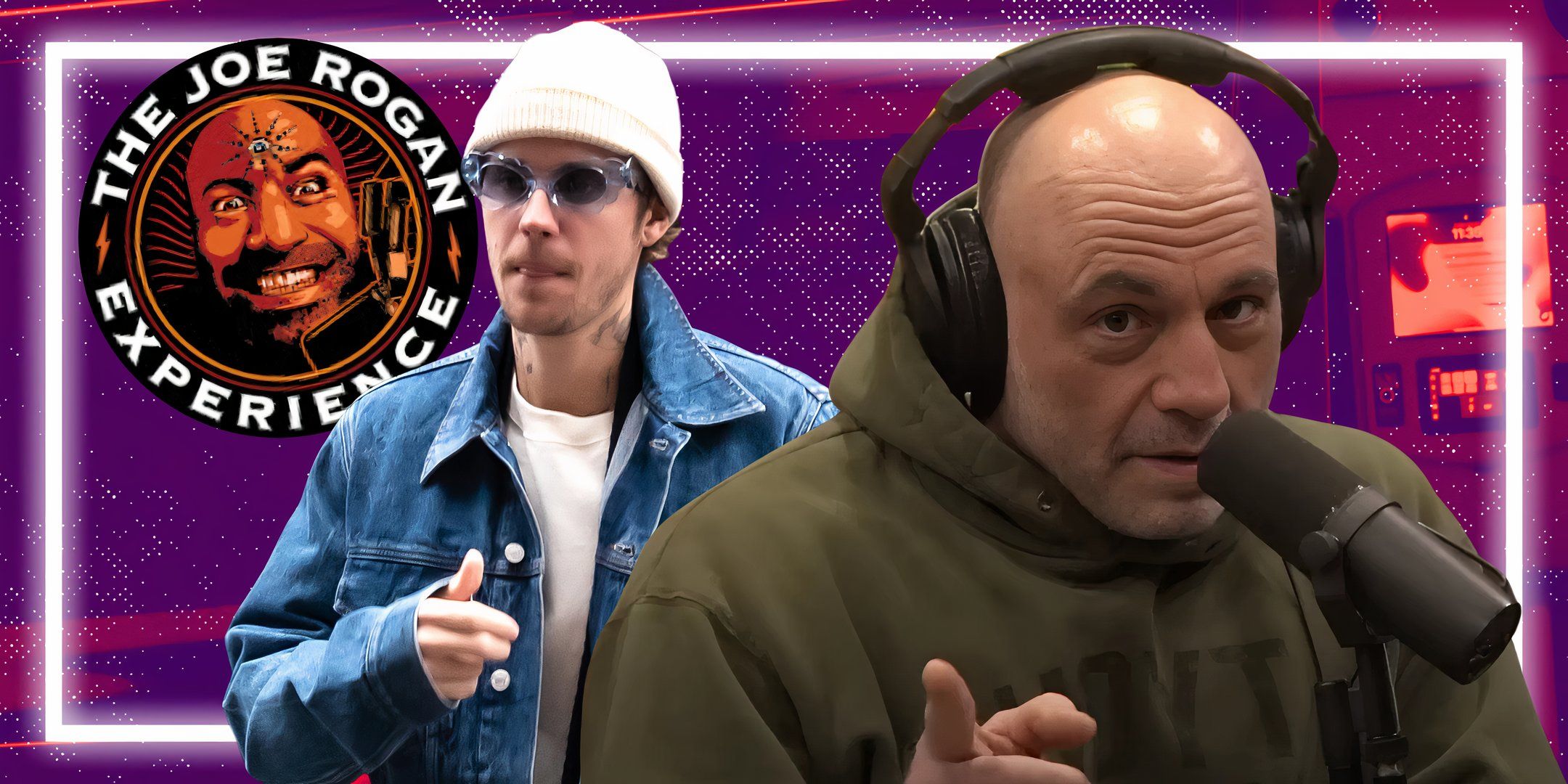 Joe Rogan and Justin Bieber