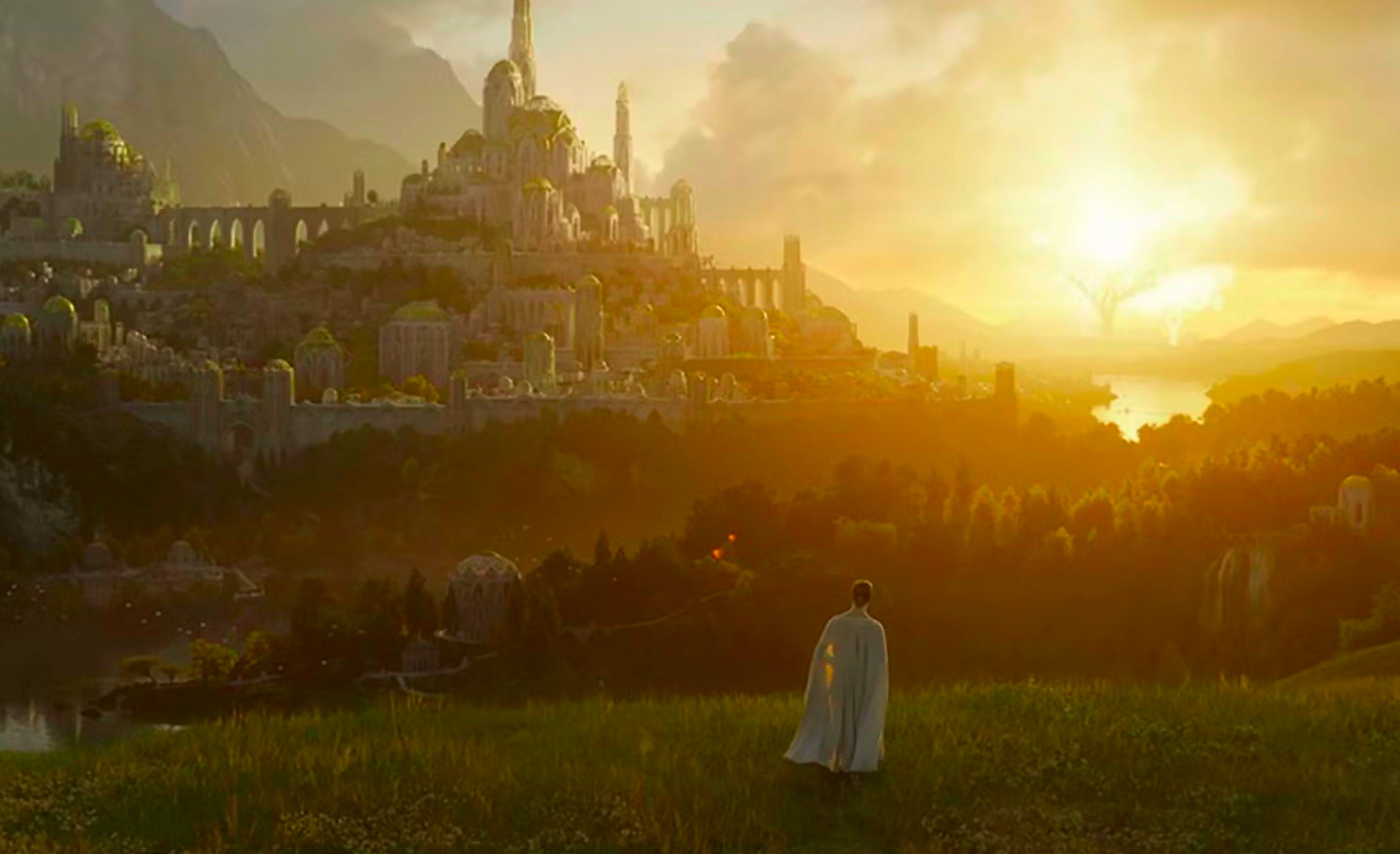A scene from The Lord of the Rings: The Rings of Power.