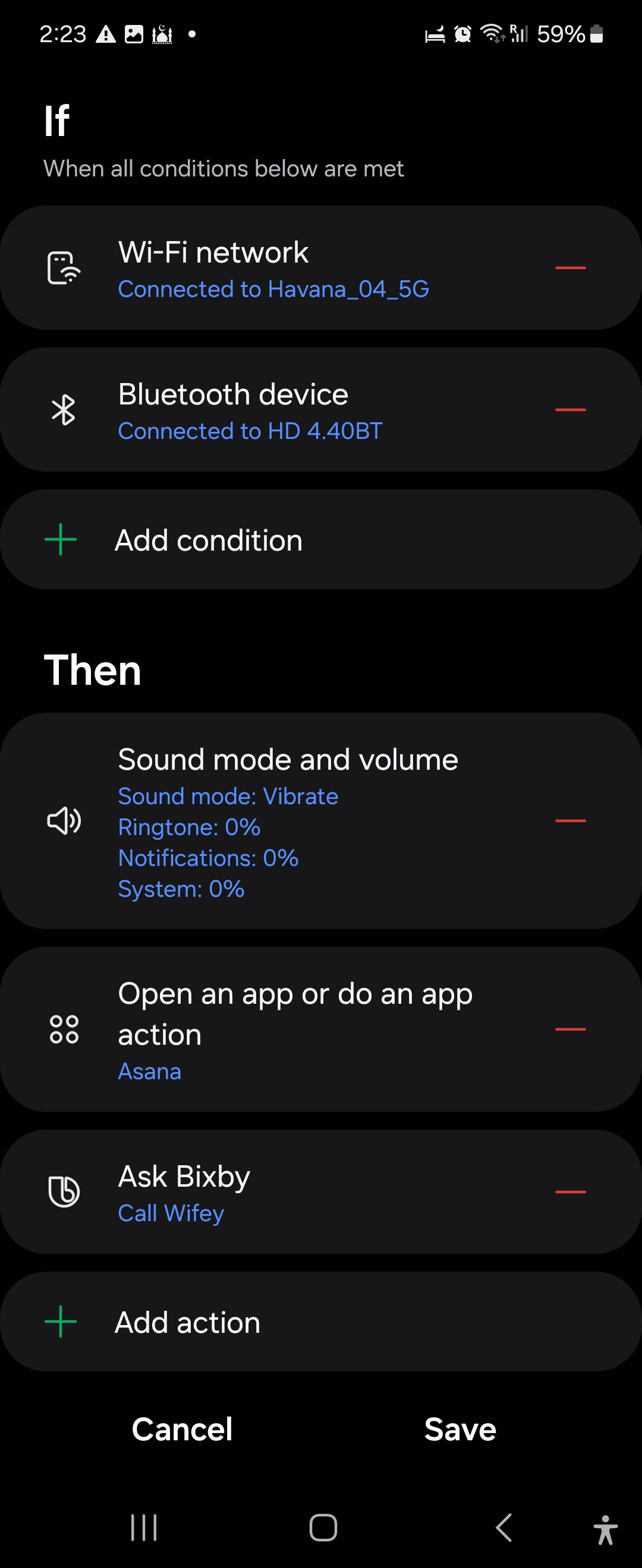 Driving Routine in Samsung Modes and Routine on Galaxy Flip 6 1