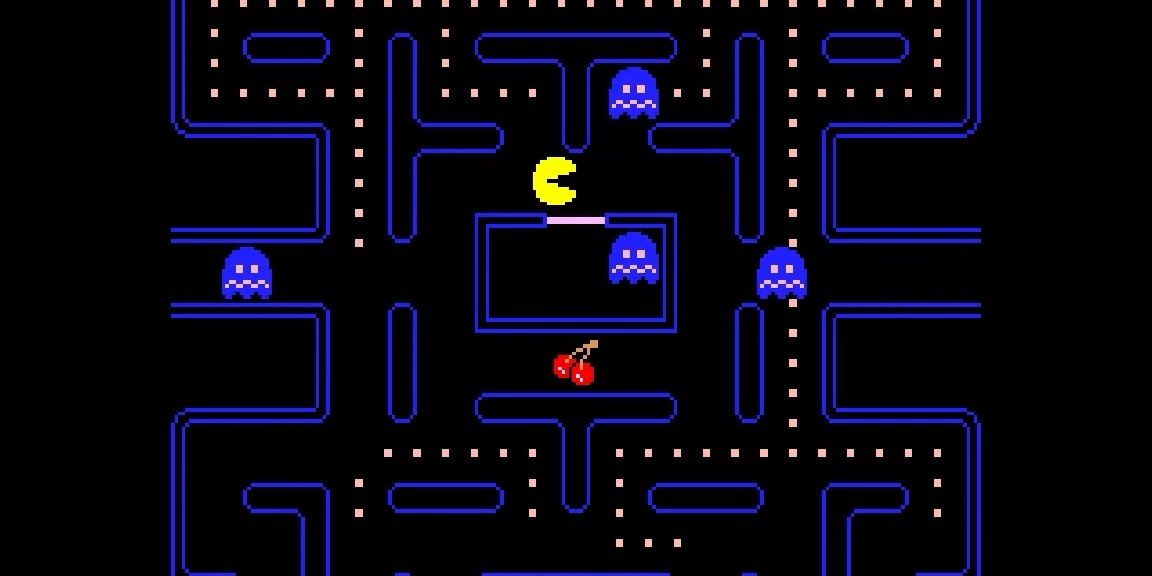 Ghosts affected by a Power Pellet in Pac-Man