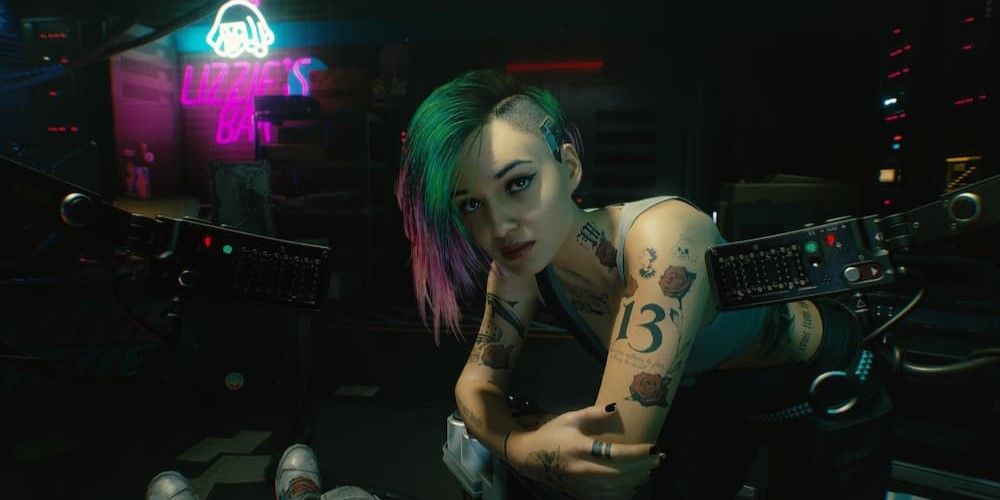 Lizzie's Bar in Cyberpunk 2077