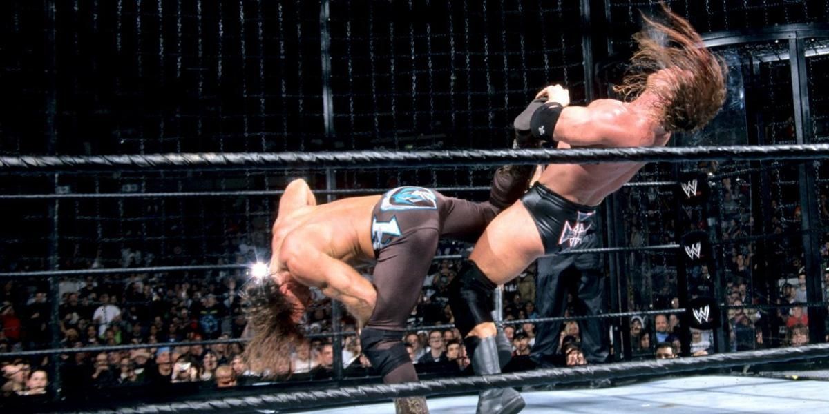 Shawn Michaels Survivor Series 2002 Triple H superkick