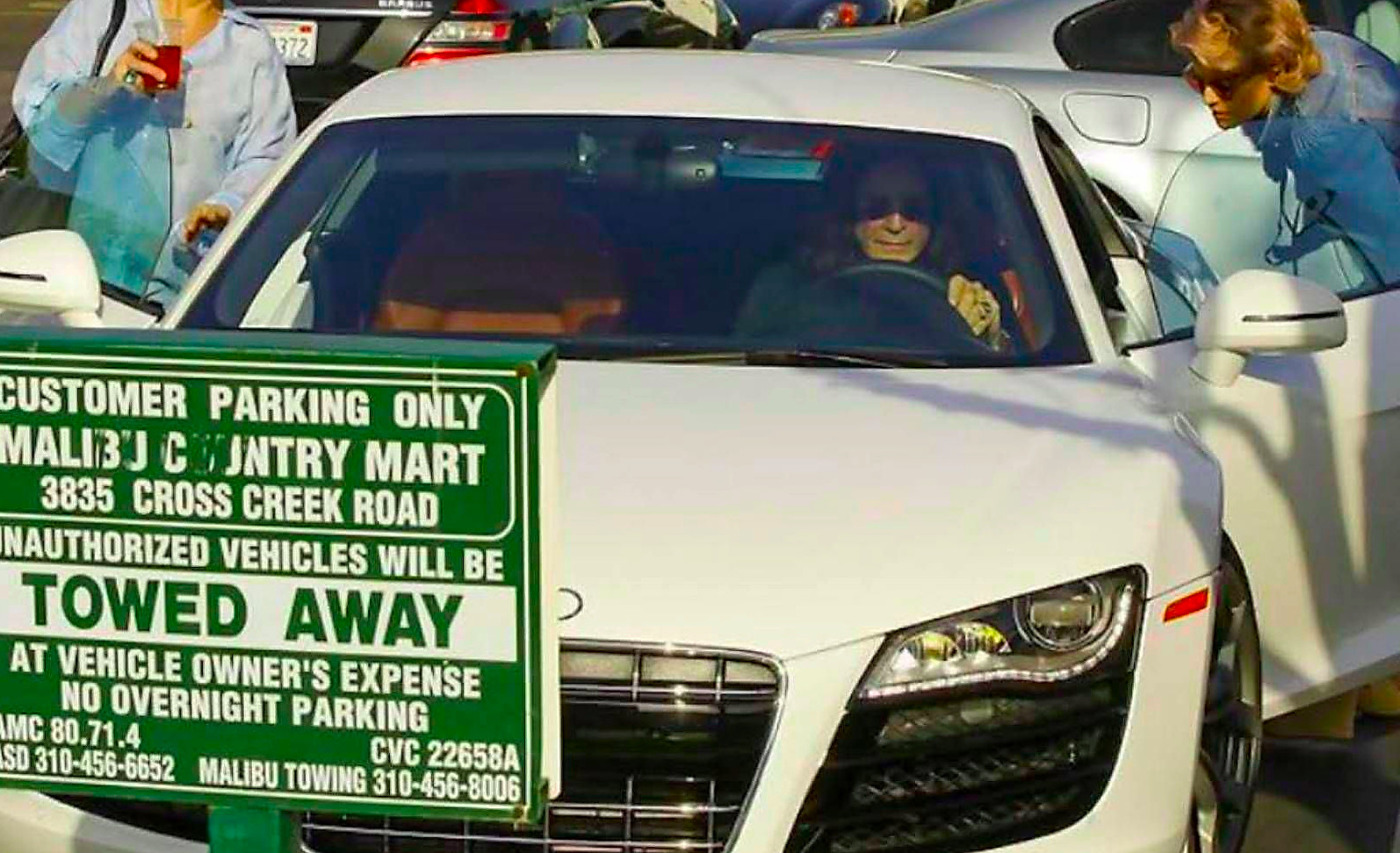Ozzy Osbourne Audi R8