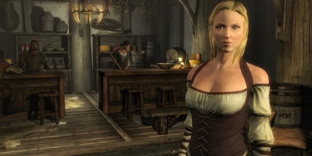 Shopkeeper and His Wife in Skyrim The Elder Scrolls V