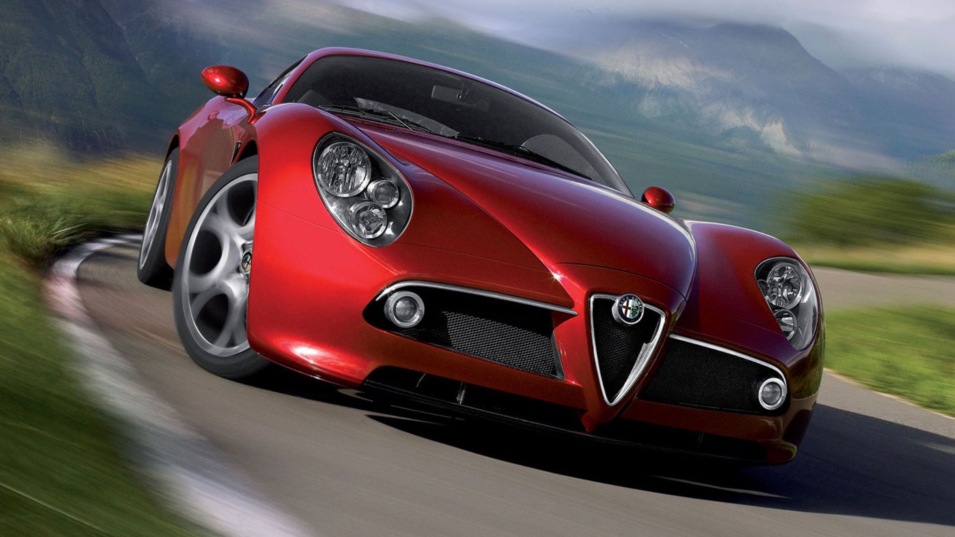 Alfa Romeo 8C Competizione front