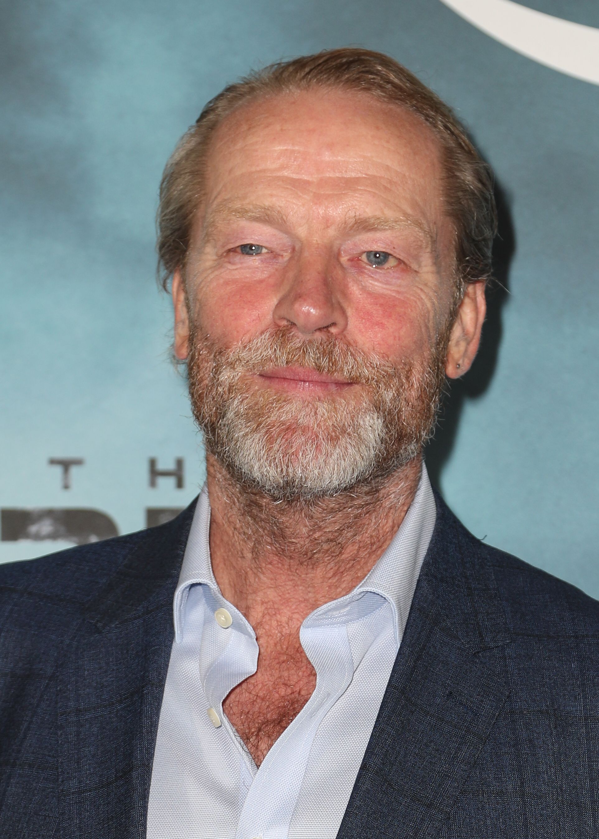 Headshot Of Iain Glen In The London screening of new Amazon Prime thriller 'The Rig'