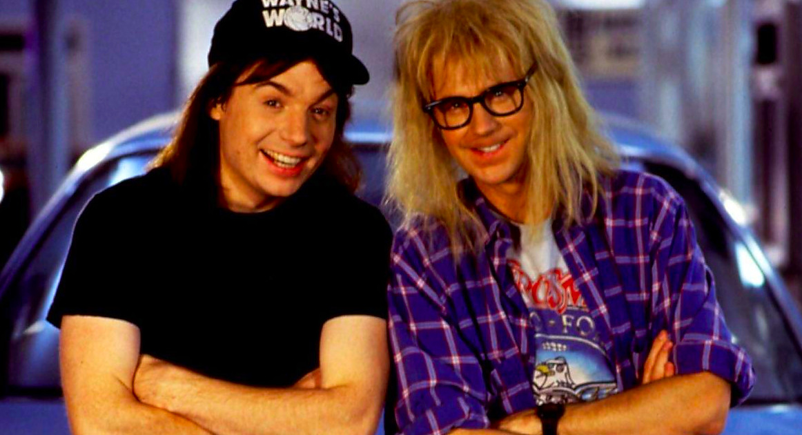 Mike Myers and Dana Carvey in Wayne's World 2